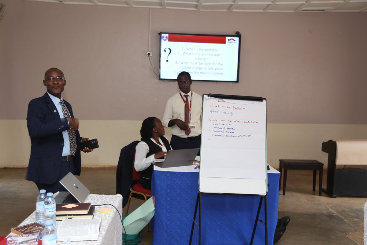 ChurchofUganda_'s tweet photo. Our Provincial Secretariat Program Officers and Assistants are undergoing a one-day basic training in monitoring, evaluation, research, and learning at @LwezaC organized by @HCT_Direcorate with facilitators from @UgEquityBank’s Public Sector and Social Investments segment. https://t.co/sc7Lqo5Q2t