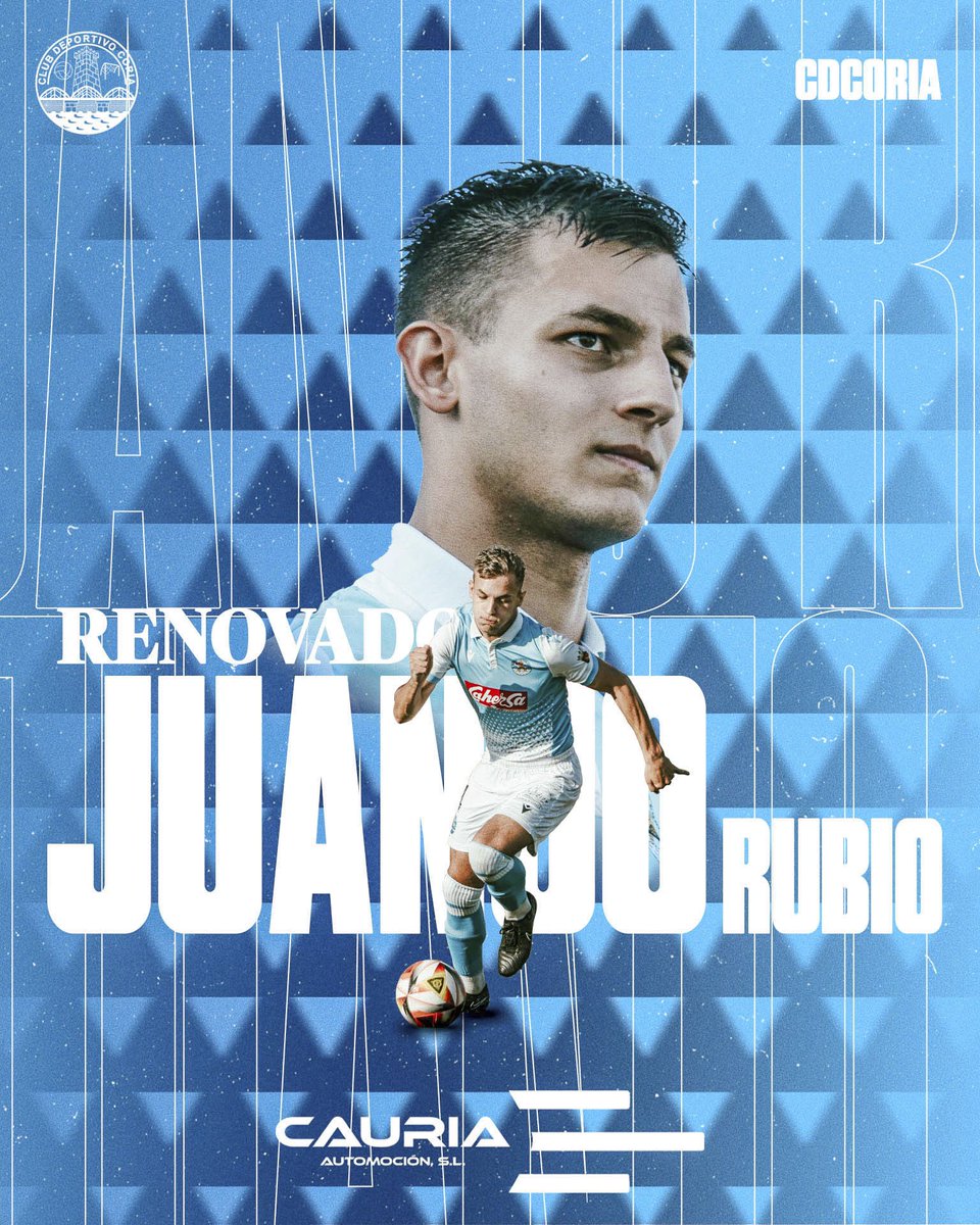 📋 OFICIAL || RENOVACIÓN JUANJO RUBIO (Malpartida de Cáceres, 2003). <a href="/rubio058/">Juanjo Rubio</a> 

Juanjo Rubio se convierte en la decimotercera incorporación de la plantilla 24/25.

Nuestro sub-23 ha sido el jugador con más minutos en la temporada del ascenso. 

¡Volveremos a contar con la