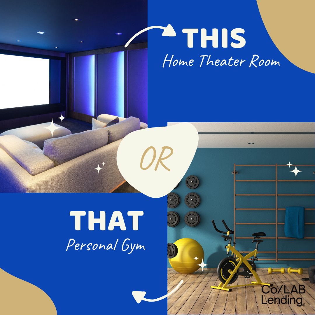 colablending's tweet image. 🏠🌇 This or That? 🌇🏠
🛋️ Home Theater Room
vs.
🏋️ Personal Gym
Which one would you rather have in your home? Share your choice! #HomeLuxury #ThisOrThat #CoLABLending