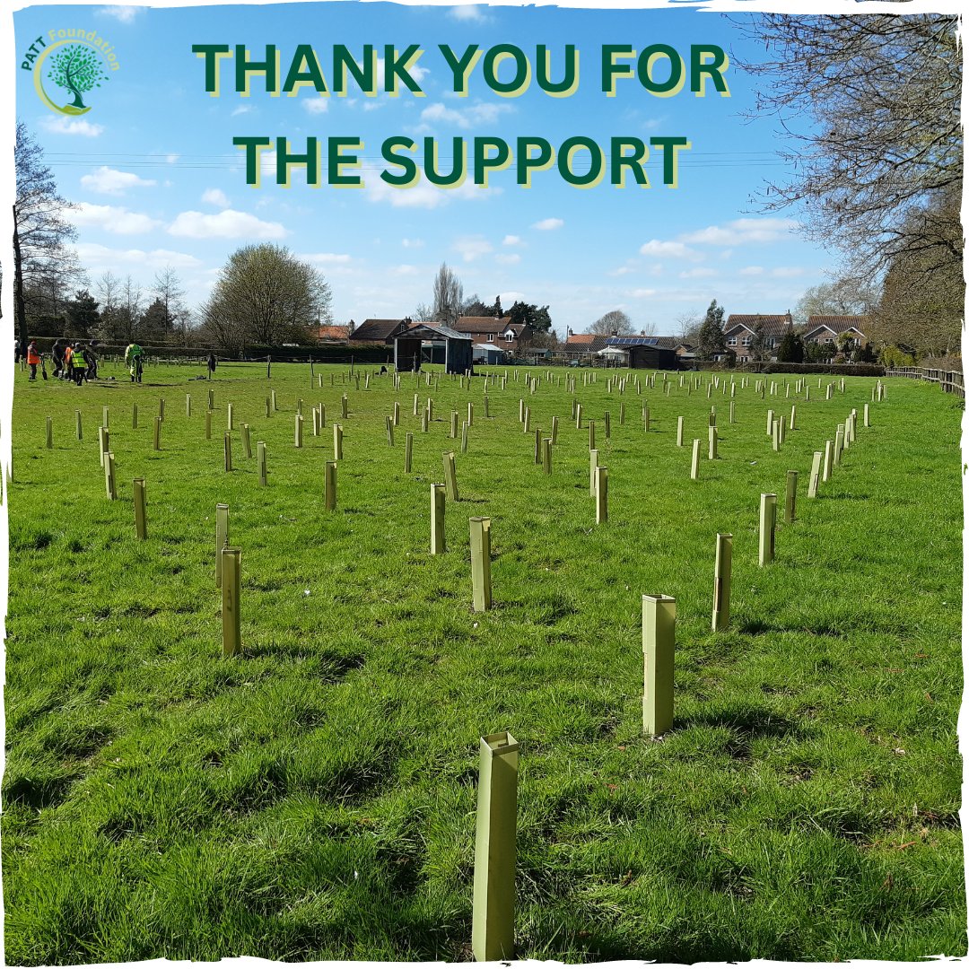 Thank you to the fantastic organisations that have supported the PATT Foundation in the last 12 months (and beyond) 

🌲 JSP Safety
🌲 Octopus Energy
🌲 COWI

Plus all the local communities and volunteers who have worked with us.