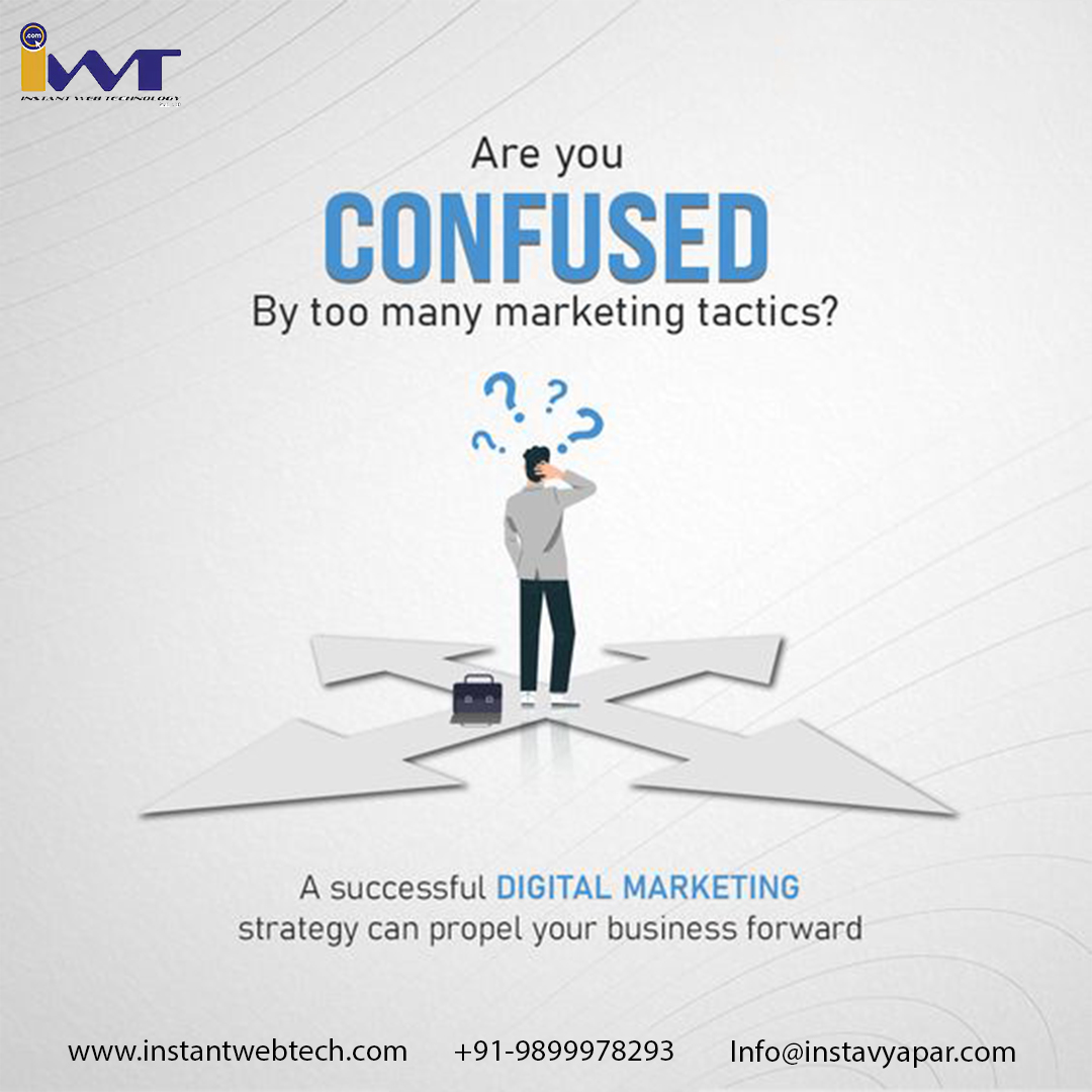 instantwebtech's tweet image. ✅ Are you confused by too many marketing tactics? Let Instant Web Technology PVT LTD simplify your strategy.🚀 

More Info:
🌐 instantwebtech.com/digital-market…
📩 info@instavyapar.com
📲  +91 989-997-8293

#DigitalMarketing #InstantWebTechnologyPVTLTD #MarketingStrategy #BusinessGrowth