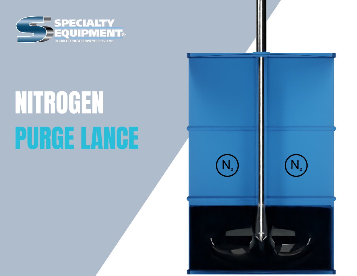 DrumFillerUSA's tweet image. Seamlessly integrating nitrogen purging into the packaging process enhances product quality, efficiency, and customer satisfaction with every container filled. 

specialtyequipment.com/5-reasons-our-…

#nitrogenpurge #packagingprocess