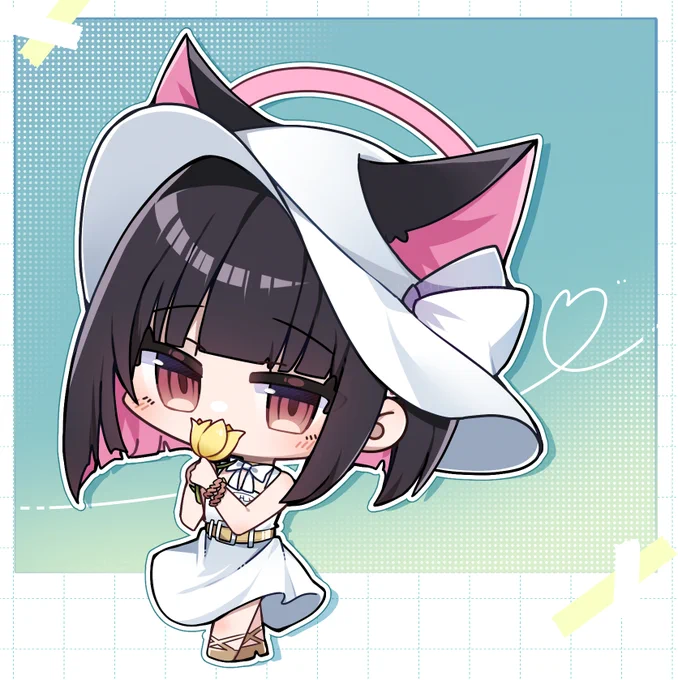白ワンピース カズサ 