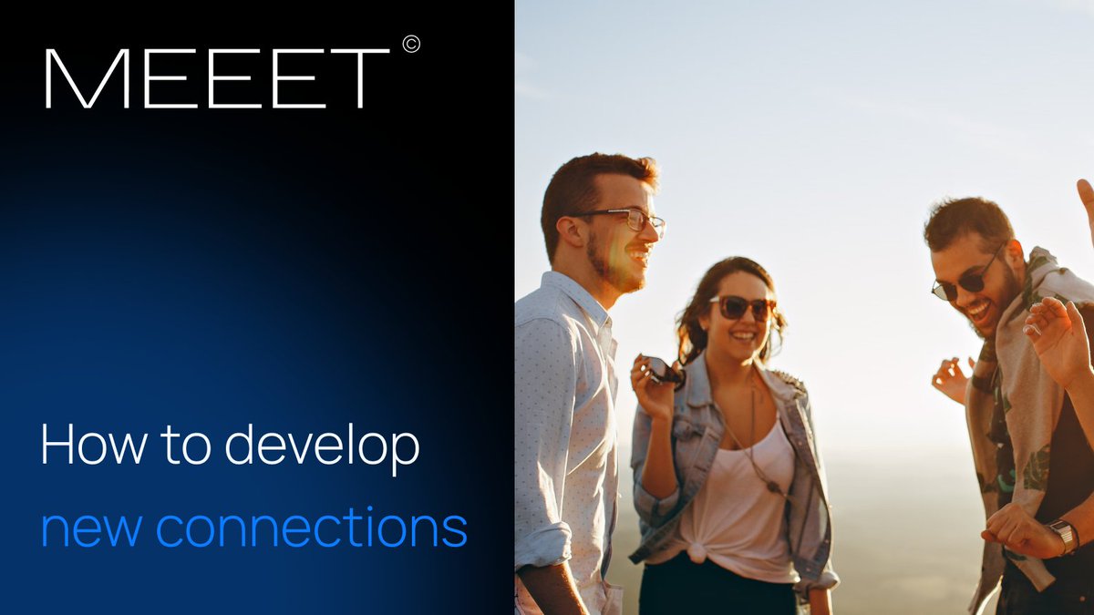 🌟 After Meeting in MEEET: How to Develop New Connections 🌟

Meeting new people through MEEET is just the beginning. The real magic happens when you continue the conversation! Here are some tips to effectively develop your new connections:

Remind Them About You:
Even a quick