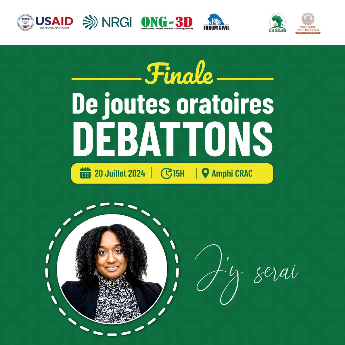 NRGIfr's tweet photo. L'équipe 🇸🇳 de @NRGInstitute est prête pour la finale de la compétition sur l'accès aux données du secteur extractif sénégalais ce samedi 20 juillet 2024 à l'amphithéâtre de l'UFR CRAC de l' @UGBSN. #SaytuMoomeel https://t.co/oB06FyQuIf