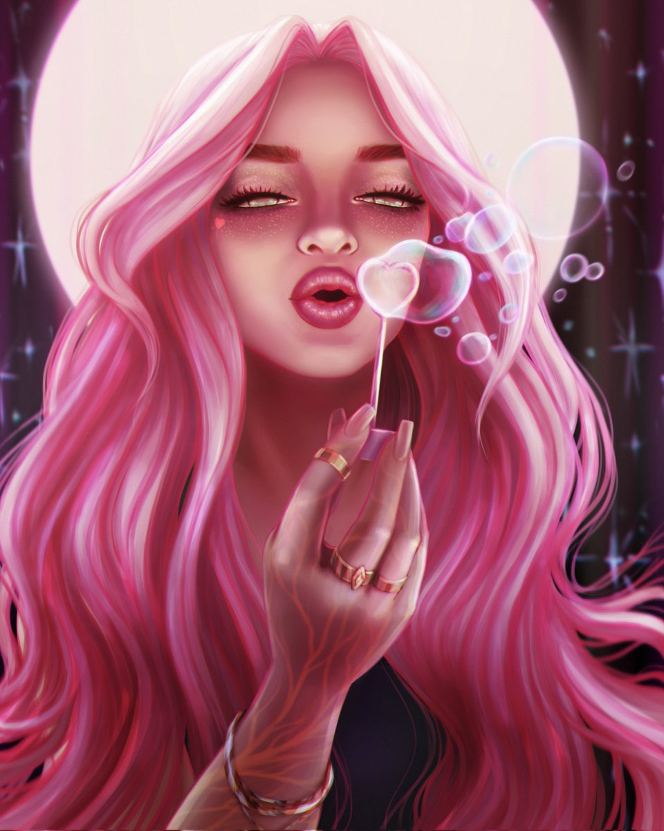 Uniqiana's tweet image. GM fam! ☕️🍀💖😊

🔥DROP ALERT🔥

✨️ Liveliness ✨️
My latest digital illustration 
Now available on @exchgART 

More info 👇🏻