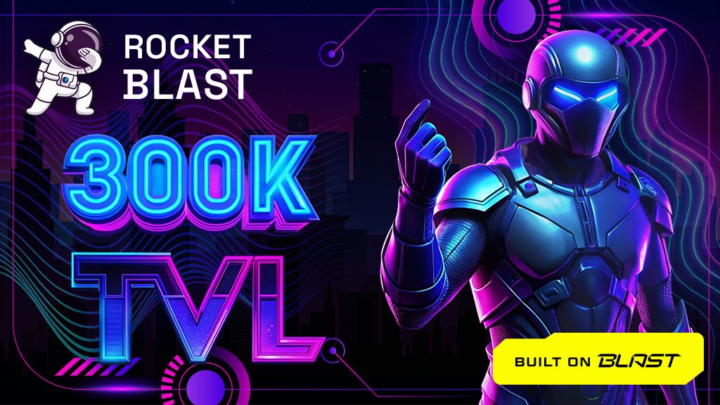 RocketBlast_bot's tweet photo. V2 Started! https://t.co/2GKgdjNQCP
❗️In the first version we walked about 3 weeks to this value (300,000), in the second version we reached it in 3 days.
In fact, on the first day we reached 200,000. This is TOP.
🥳 Thank you all for being with us! #rocketblast team https://t.co/NA2Ywu6fUT