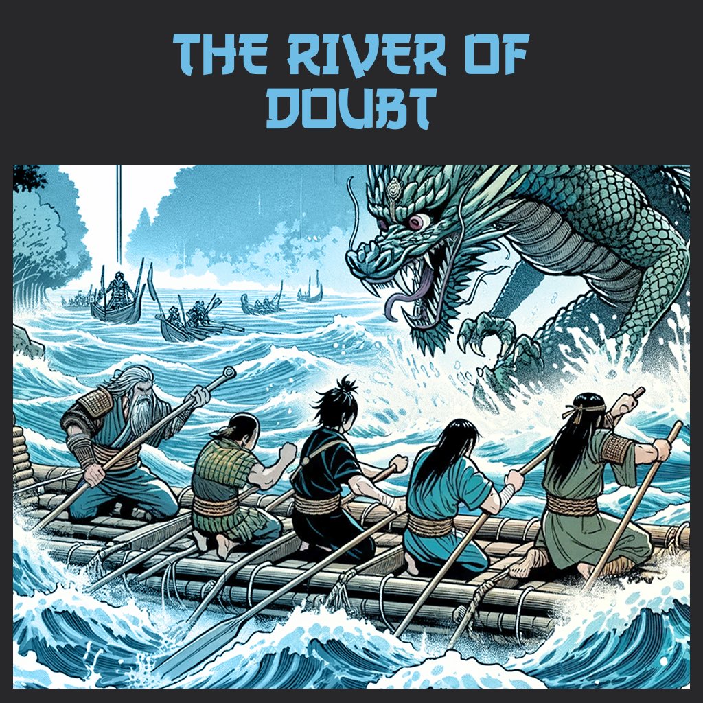 NFT #2 REVEAL!

The Kasu Kings find themselves on the banks of the River of Doubt.

But everything is not as it seems…

Read Chapter 2 to learn if Ryujin, the Dragon God, is friend or foe.

medium.com/@KasuFinance/k…