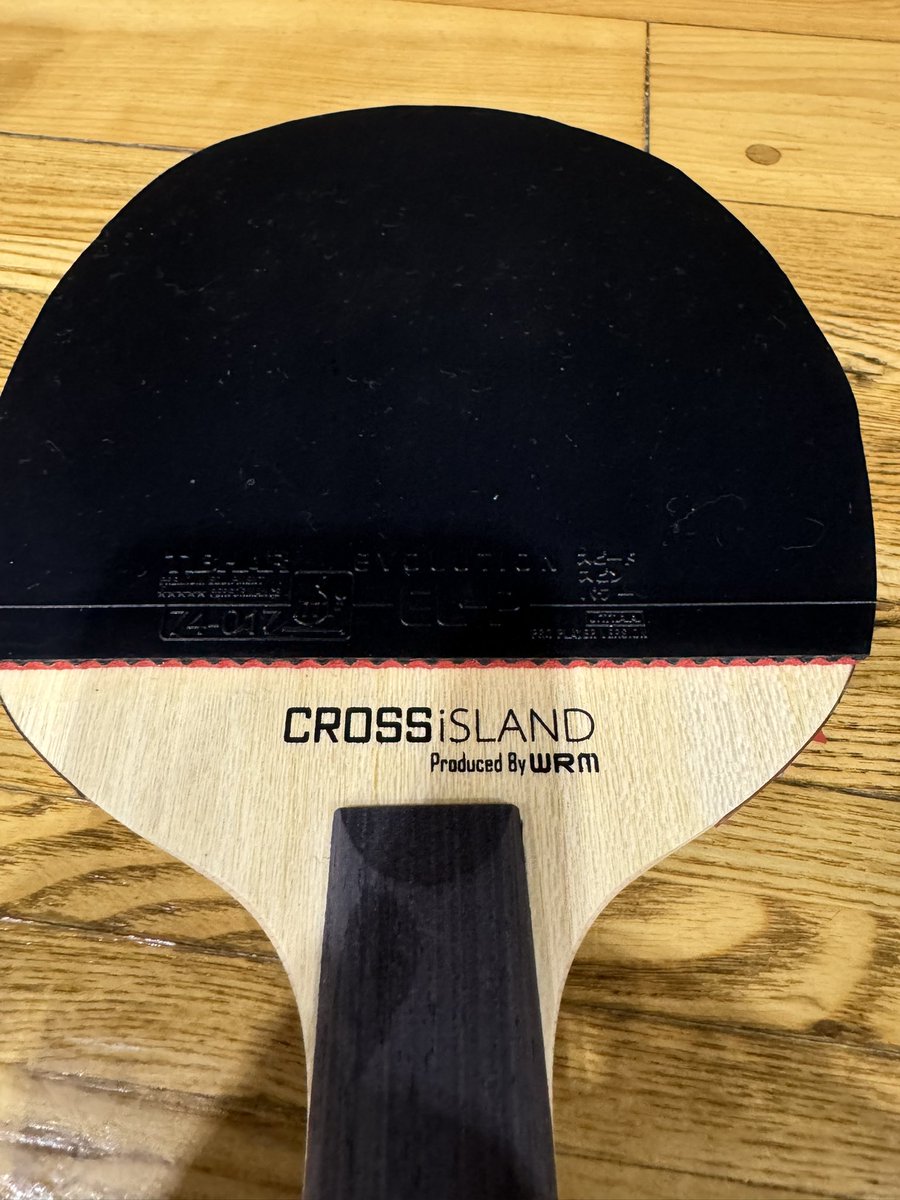 Taksim1989's tweet image. 小島渡選手モデルCROSSiSLAND使ってみた！
1、思ったより硬い
2、しっかりきればめちゃ止まる
3、当てただけやとポコポコ
結論　何でも入る系ではないけど、しっかりスイングできれば馴染んできてよいラケットになると思う。合わせる裏ソフトは柔らかいほうがいいかな？
#CROSSiSLAND