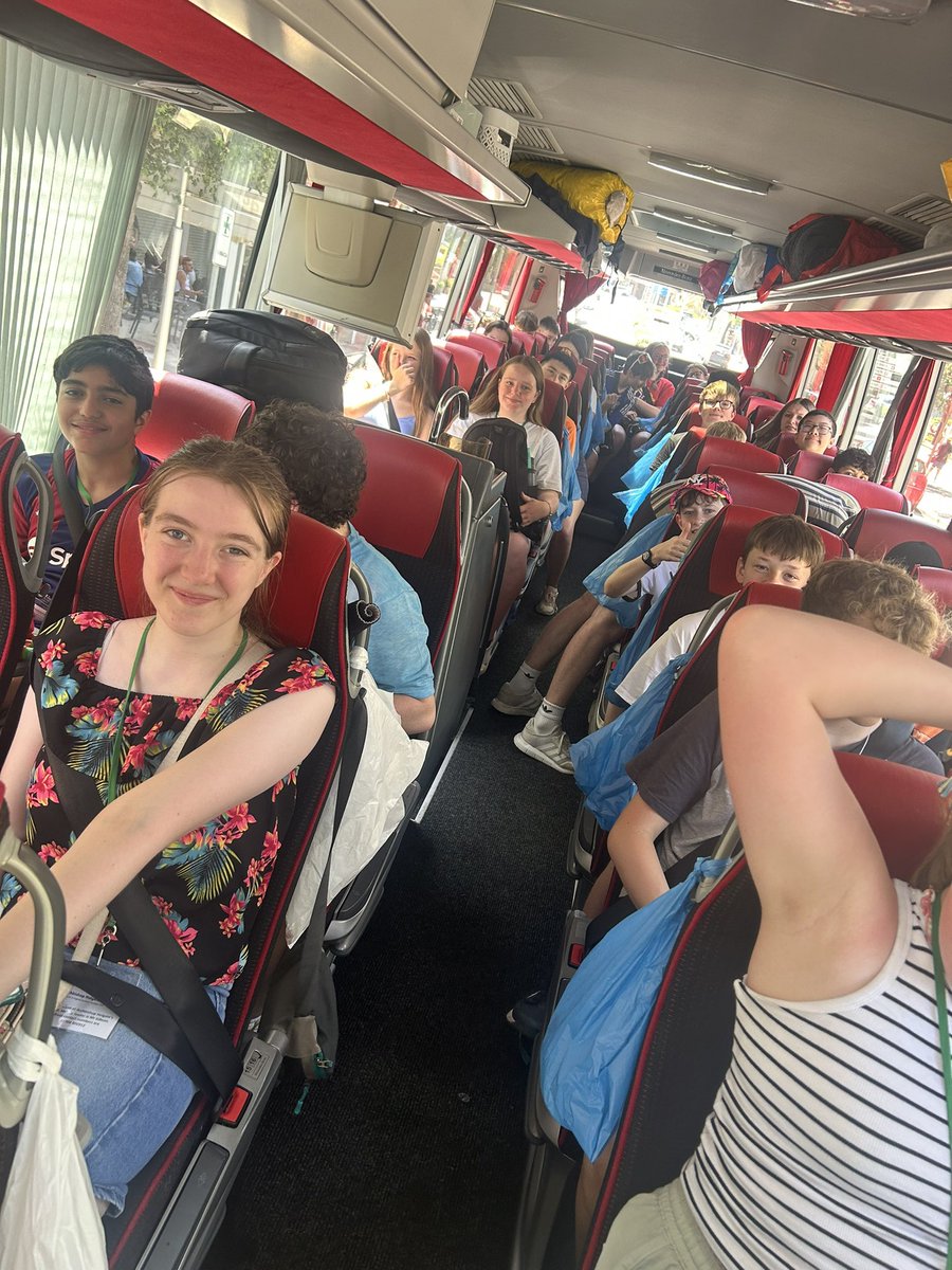 AhsBarcelona's tweet photo. We have set off for York! See you tomorrow 😊 https://t.co/uoUIWMxDC2