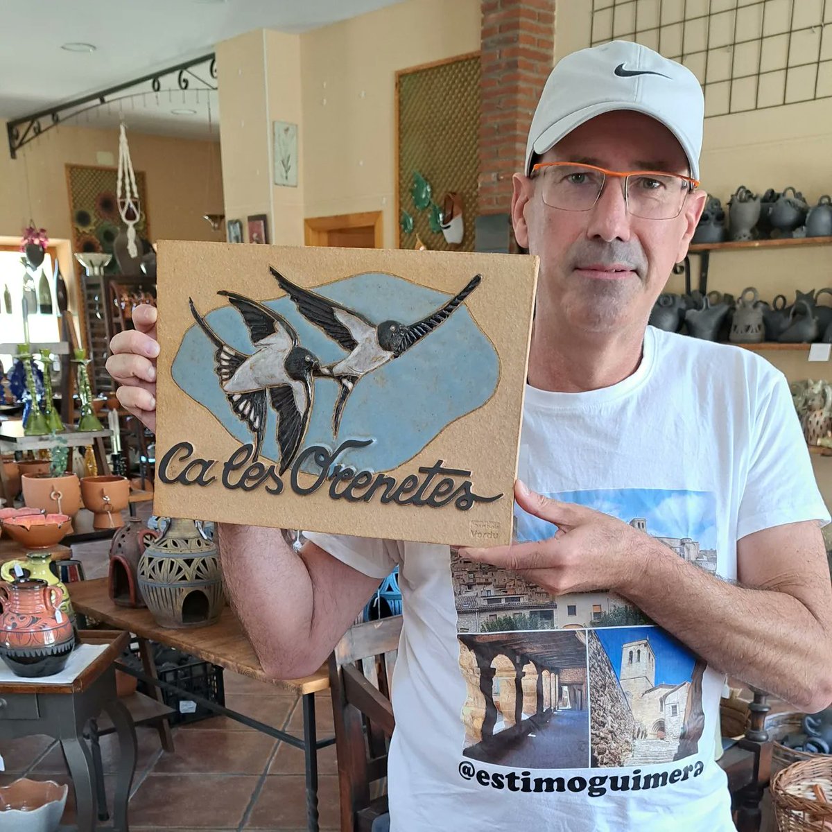 EstimoGuimera's tweet photo. Ja tenim placa per a ca les Orenetes (antic cal Jeroni)! https://t.co/r0ZZLfWCk1