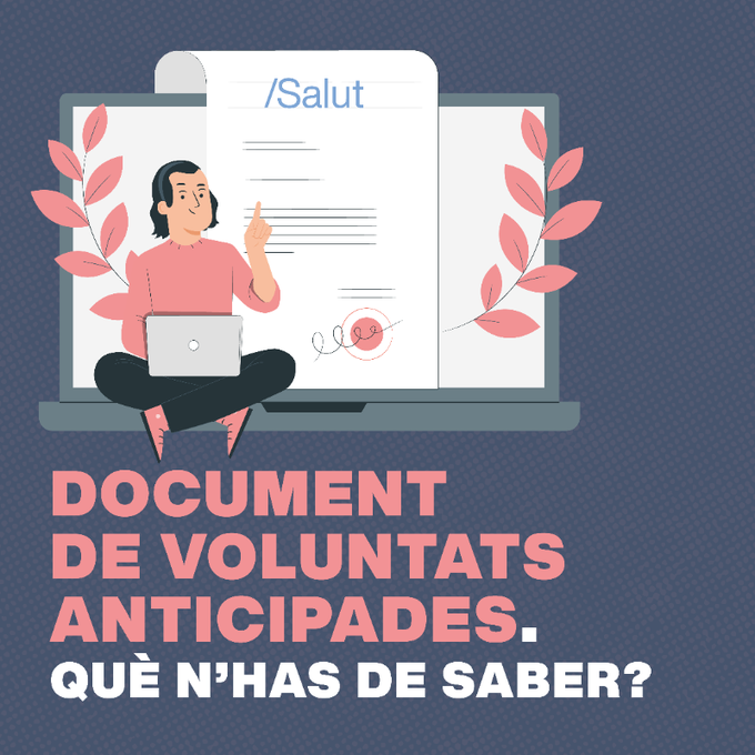 📄 Coneixes el DVA?

👩‍🦱 Qualsevol persona major d'edat en plenes capacitats pot formalitzar-lo.

👩‍⚕️ Cal signar 3 testimonis, o un professional sanitari o un notari.

🫀 Pot incloure l'eutanàsia i la donació d'òrgans.

Troba tota la info a l'enllaç 👇
canalsalut.gencat.cat/ca/salut-a-z/v…