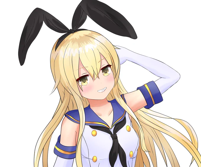 #艦これ #島風 #島風進水日島風おめでとう!!!過去絵ですまない 