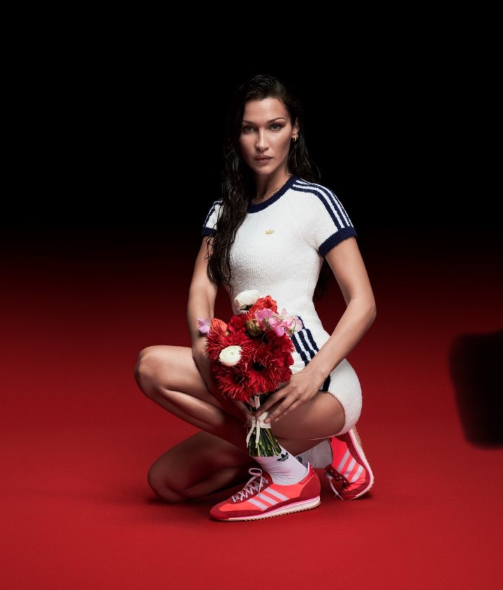 nicolelampert's tweet image. Yes it makes perfect sense that Adidas - the company which was founded by Nazi members and housed Kanye West  - would chose to bring out shoes from the Olympic Games where 11 Israelis were murdered with a model accused of antisemitism. Perfect sense.