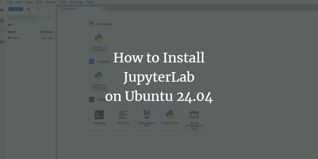 howtoforgecom's tweet image. How to Install #JupyterLab on #Ubuntu 24.04. howtoforge.com/how-to-install… #Linux #Jupyter #pythonprogramming