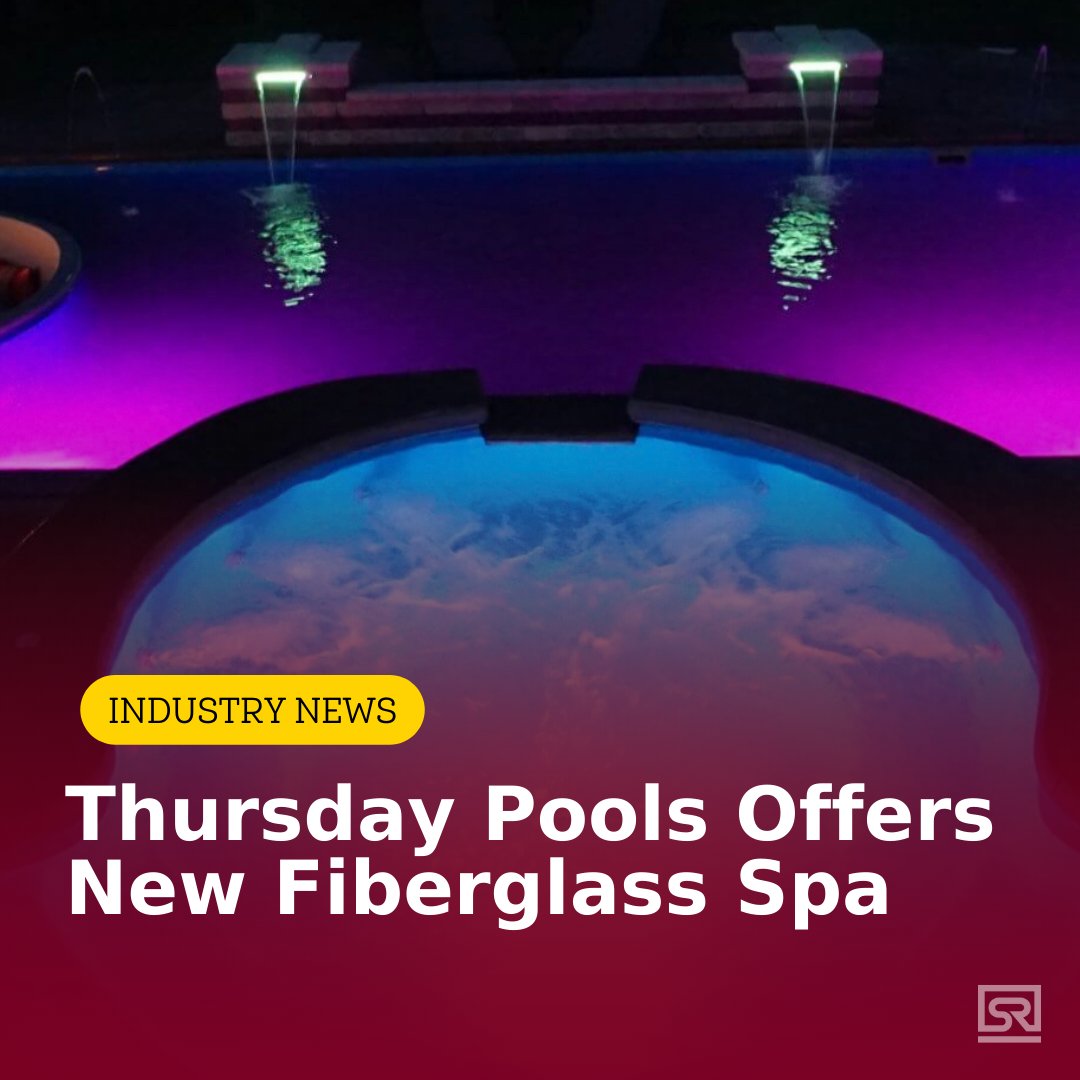 SpaRetailer's tweet image. Thursday Pools, a fiberglass pool manufacturer, has created a new fiberglass spa.

Read more: sparetailer.com/thursday-pools…
@ThursdayPoolsLL

#PoolPro #ThursdayPools #FiberglassSpa #PoolInnovation #SpaManufacturing