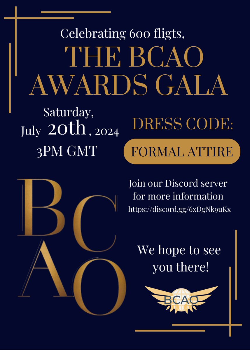 Our 600th flight will be hosted THIS SATURDAY! Make sure you pack your luggage and go on the best holiday in Bloxburg!

Featuring two of our oldest builds: SIA a380-800 and NAIA. Not the best build, but definitely the best experience.

Join the gala after flight too!

#bloxburg