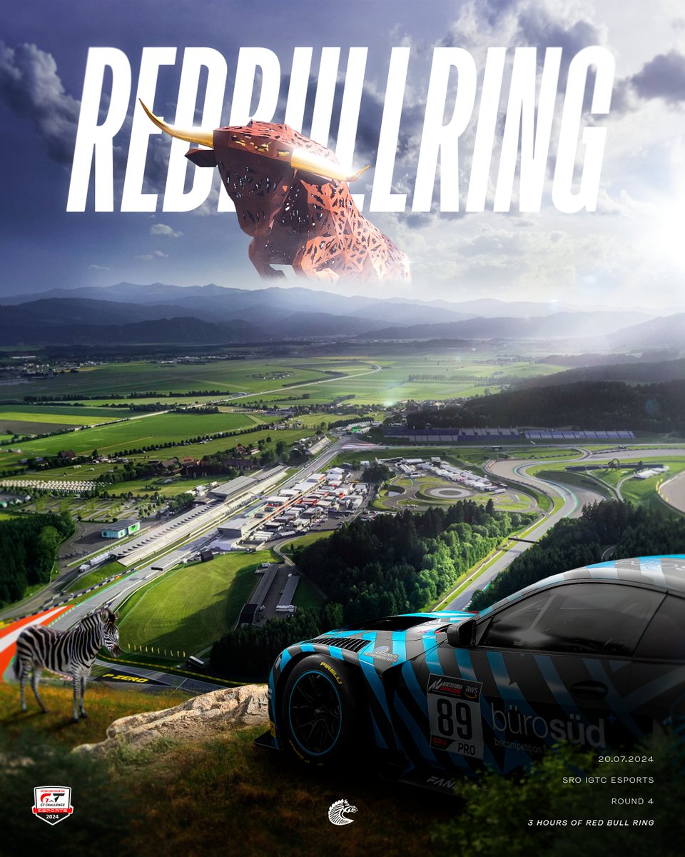 #ZEBRAustria 🦓🇦🇹 is calling for Nils, Philippa and Arthur in the Intercontinental GT Challenge Esports!

The race will start at 17:00 CEST on Saturday ⏰

#BSCOMPETITION | #BMWMMotorsport | <a href="/BMWMotorsport/">BMW M Motorsport</a> | #SROEsports