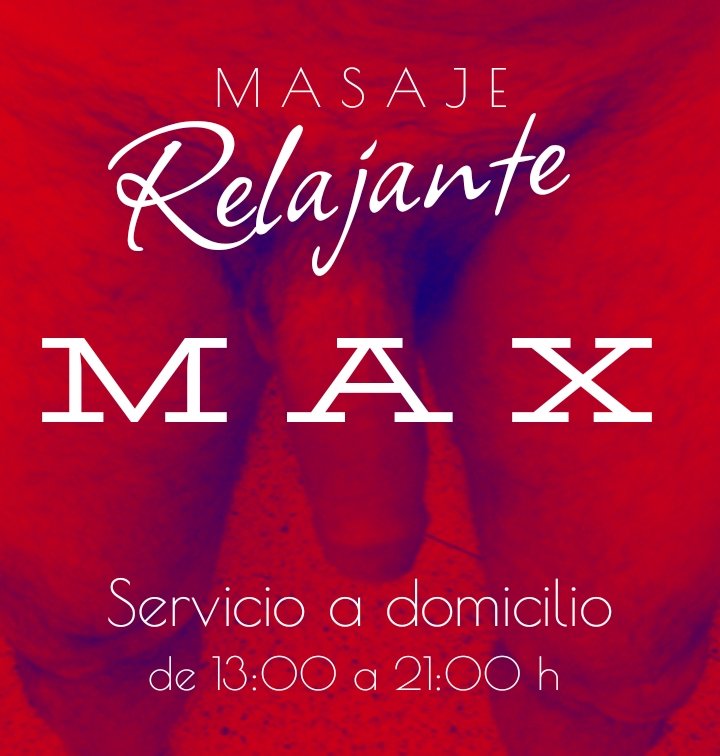 mateo_gy's tweet photo. De maduro a maduro

Masaje Relajante
Servicio a domicilio de 13:00 a 21:00 h. Previa cita

#masaje #masajesensual #masajetantrico #masajerelajante

Atención #hombres #maduros #casados #heterocuriosos https://t.co/ASs4rY6maS
