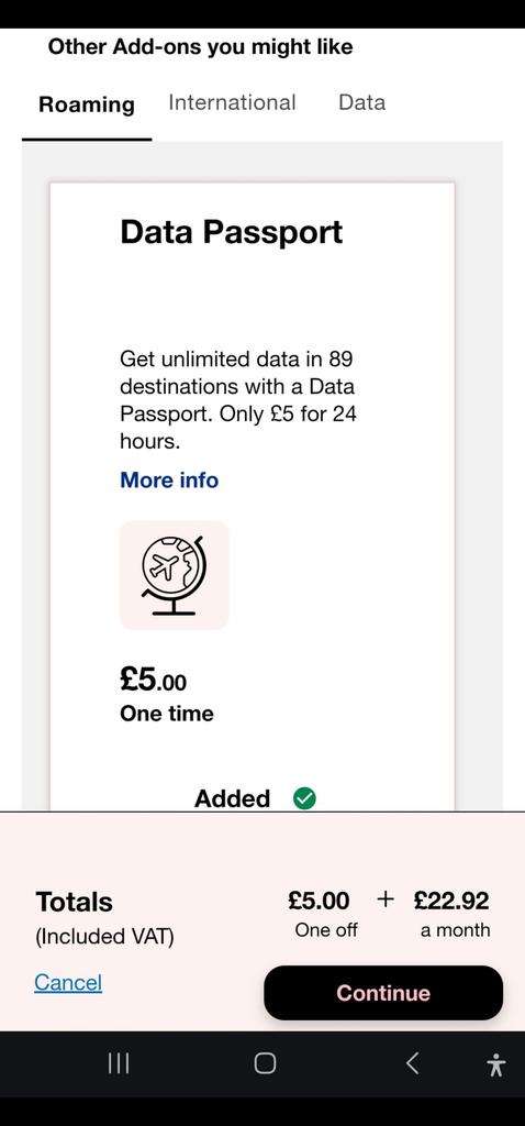 DominicClay's tweet photo. @ThreeUKSupport But @ThreeUKSupport, trying to buy it just asks me to pay for a year of months too! See bottom of this image. https://t.co/TOJOBMVR90