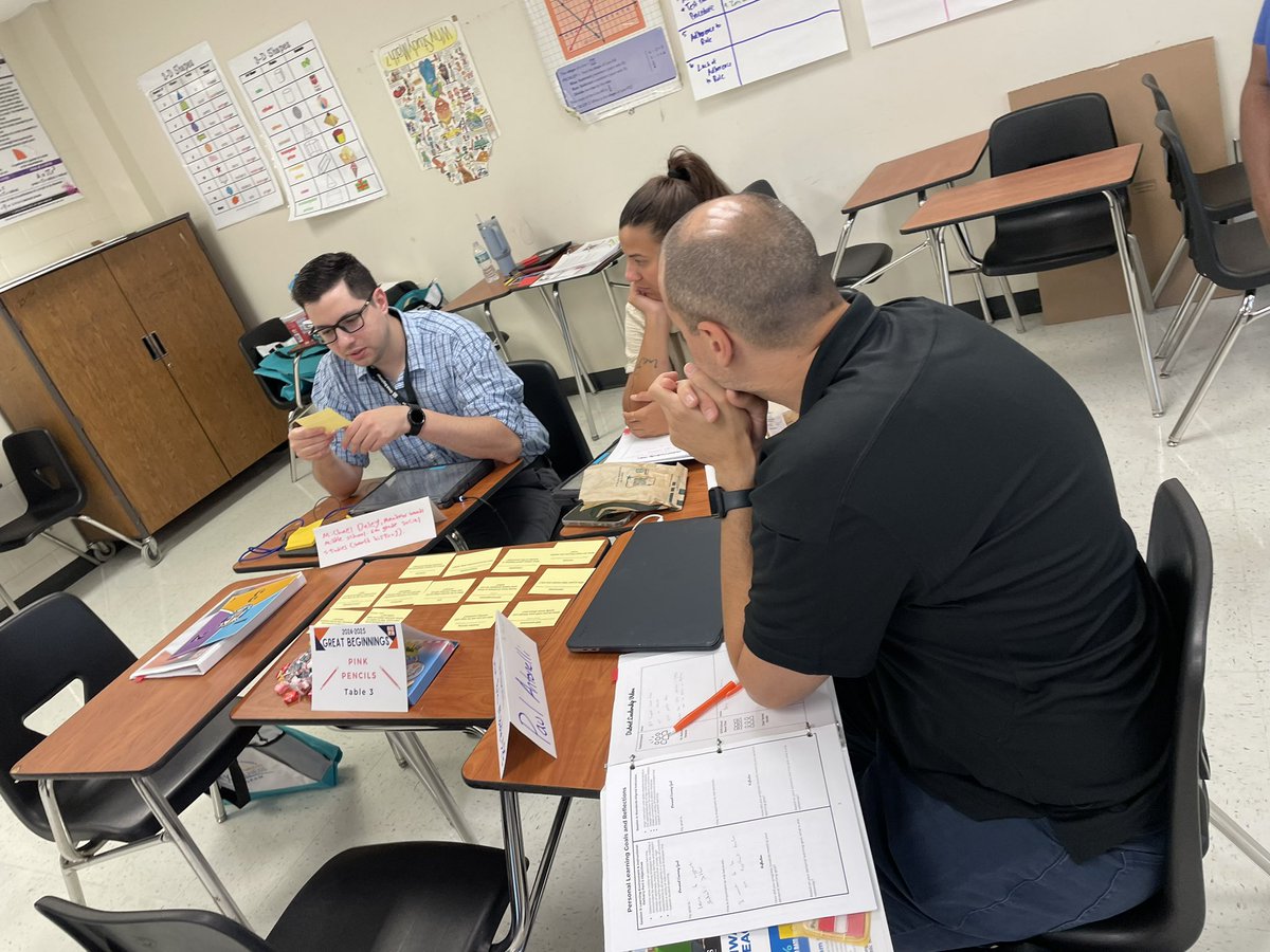 ScurryJessica's tweet photo. Starting Day 2 of πGreat Beginnings with building community with Choose A Card. The questions are helping teachers dive deeper into resiliency traits. π§‘@ocpsPL #OCPSInduction #PinkPencils https://t.co/2Fpg40zits