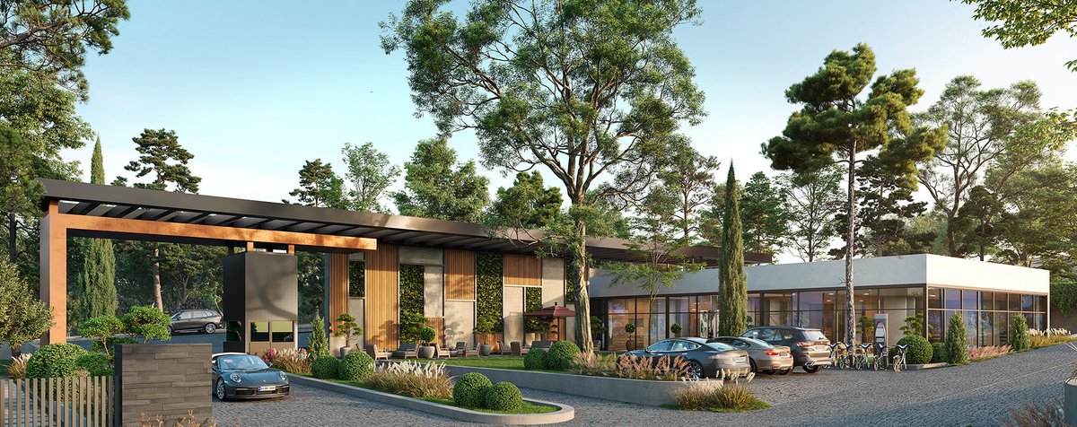 pruvayapi's tweet image. Mesa &amp;amp; Nurol tarafından yapılmakta olan Yeşil Yaka Projesi Bahçe Etabı 36 adet  villadan oluşmaktadır.
Villaların dış cephe kaplamasında Hollanda Menşeili Trespa® Meteon® kompakt laminatları ve uygulamasında Pruva Yapı tercih edilmiştir.
Ürün: NW14 Matt – French Walnut
#trespa