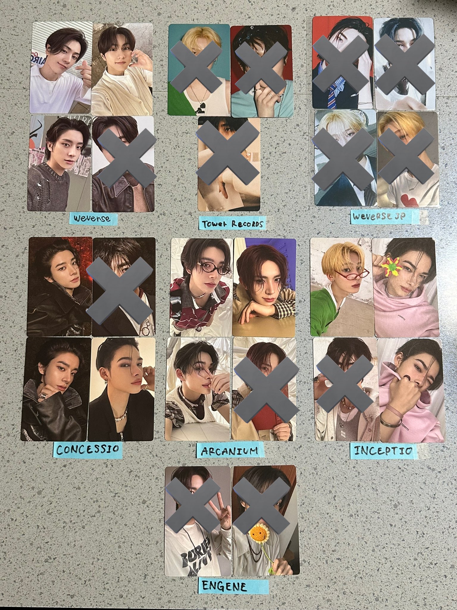 ROMANCE UNTOLD ユニバ ラキドロ トレカ コンプ7枚 公式品 【公式通販】