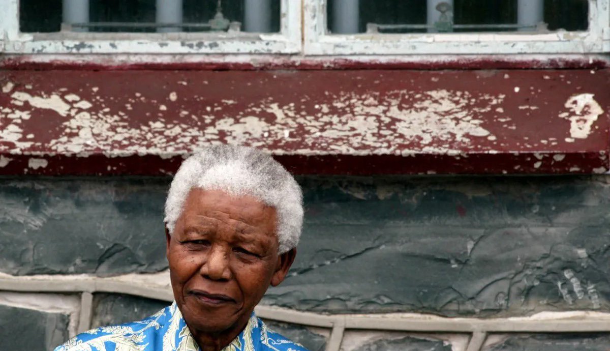 On #MandelaDay, we honor Nelson Mandela’s legacy as a visionary for #peace, #equality &amp; #humanrights

Mandela, who himself spent 27 years imprisoned, was a strong advocate for <a href="/ICRC/">ICRC</a> saying “What matters isn’t just the good ICRC brings, but the evil it prevents” 🩵