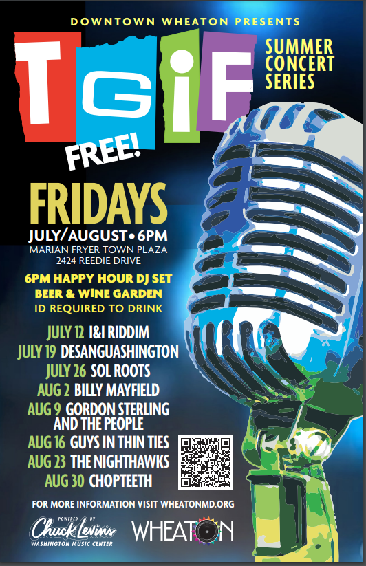 MCDOTNow's tweet photo. If you need a ride to any of these #free 🎶concerts happening in @WheatonMD on #FridayNights, download the @RideOnMCT Trip Planner App📲 ▶️ https://t.co/cLfDymKzcY
#RideOnBus🚌Routes 4,7,8,9,31,38 &48 are all available to take you there❗️
@NataliFGonzalez @Luisa_fer_car #weekend https://t.co/SmNXlJMPss
