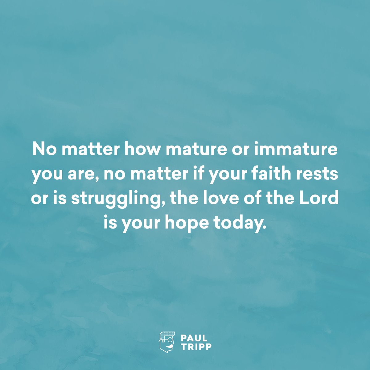 PaulTripp's tweet photo. Rest in his love today. https://t.co/jWCPavggXW