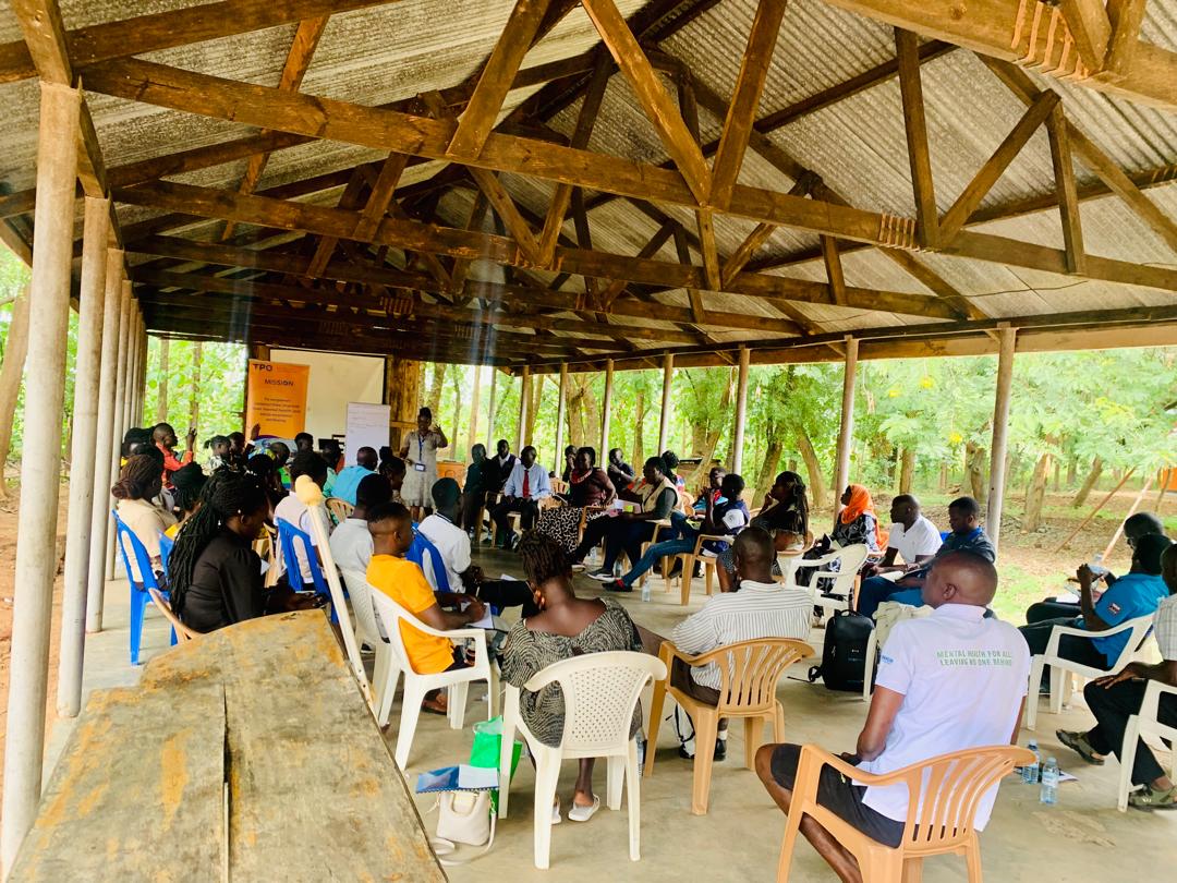 TpoUg's tweet photo. Stakeholder engagement meeting for #MAMAPLUS project funded by #JIA in #RhinoRefugeeCamp is underway ahead of implementation. The goal is to create stakeholder understanding, appreciation and adoption, and also align key approaches to #beneficiaryneeds #30YearsofTranformingLives https://t.co/qrQwJR2bS8