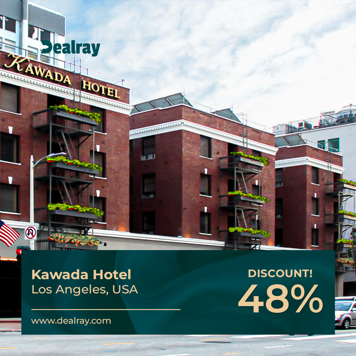 DealRay's tweet photo. Discover more DealRay's Premium Travel Offers, where you can find exclusive deals on hotels, activities, and car rentals!

Kawada Hotel:- https://t.co/niTKCzgSiL

Visit:- https://t.co/dP8bS4rUsI

#hotel #HotelDeals #travelinfluencer #carrental #activities #deals #dealsforyou https://t.co/LrnEQxV2iF
