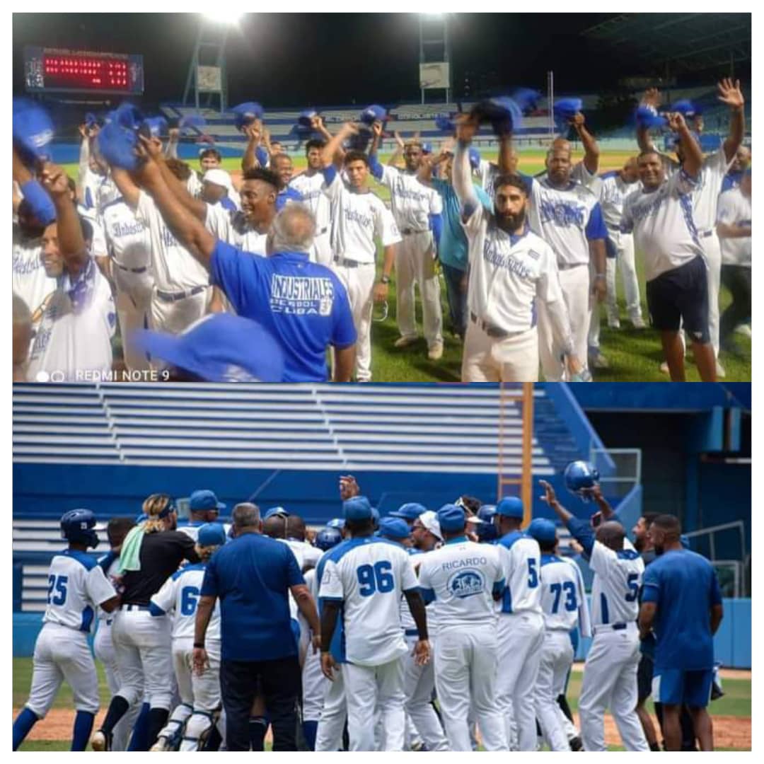 IzquierdoAlons1's tweet photo. Nuestro equipo de Industriales, regaló a nuestro pueblo un excelente espectáculo; que es más importante que muchas medallas, demostrando compromiso con su afición y optimismo hasta el out 27.
#LaHabanaViveEnMí 
#CubaEnModoVictoria https://t.co/c0H4aeXx3k