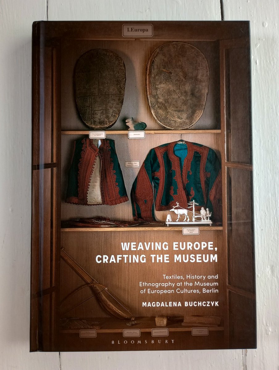 My review of 'Weaving Europe, Crafting the Museum' has been published by Folk Life and is now available online tandfonline.com/doi/full/10.10…