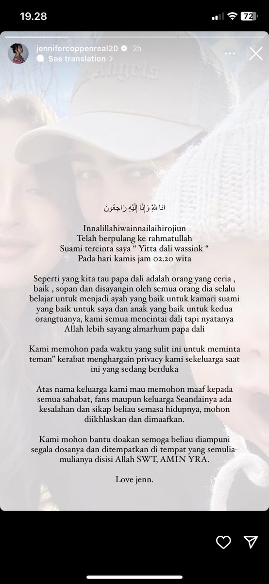 dhepakharisa's tweet image. INALILLAHI KAGET BANGETTTTTTTT😭😭😭 papa dali meninggal #papadali #kamari #jennifer