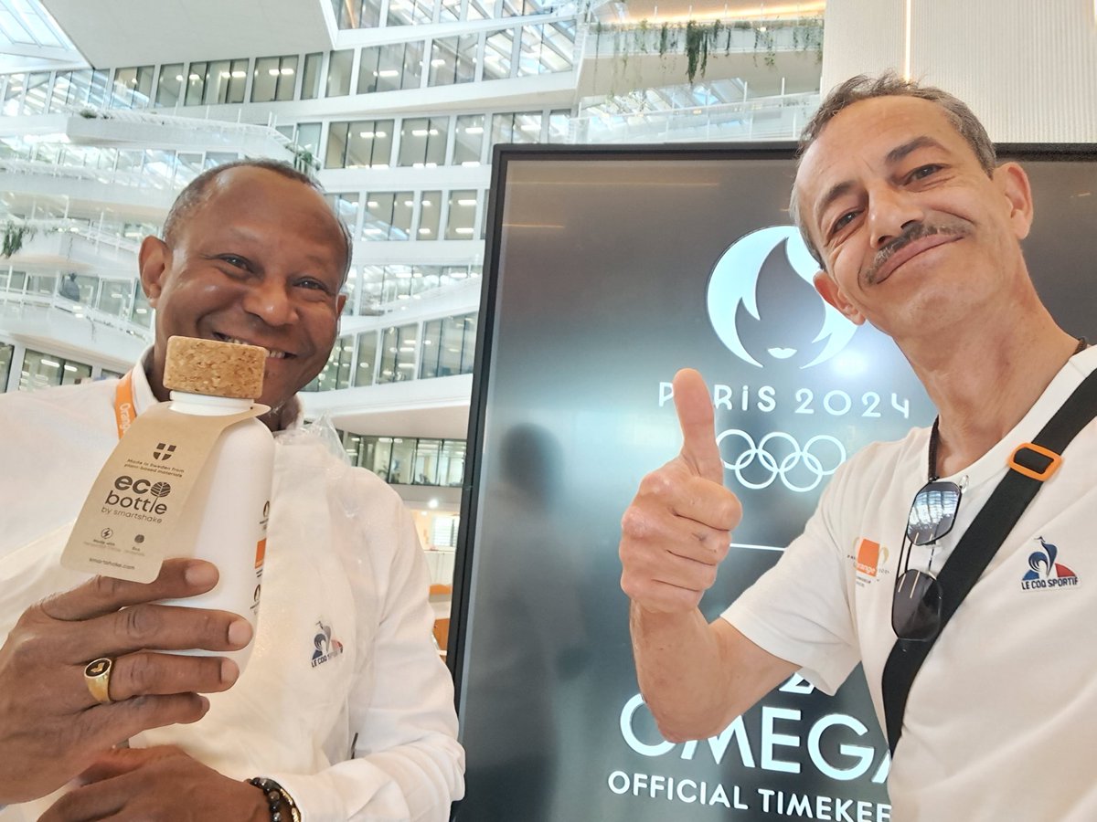 BeBarraud's tweet photo. #TousConnestés à #Paris2024 avec @orange Partenaire Premium des Jeux Olympiques et Paralympiques de #ParisOlympics2024 https://t.co/MmA9TS5fkO