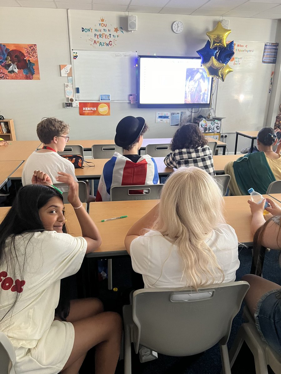 The English department are reading Nordic tales with Y7 for #StreetlyCultureDay <a href="/StreetlyAcademy/">The Streetly Academy</a>