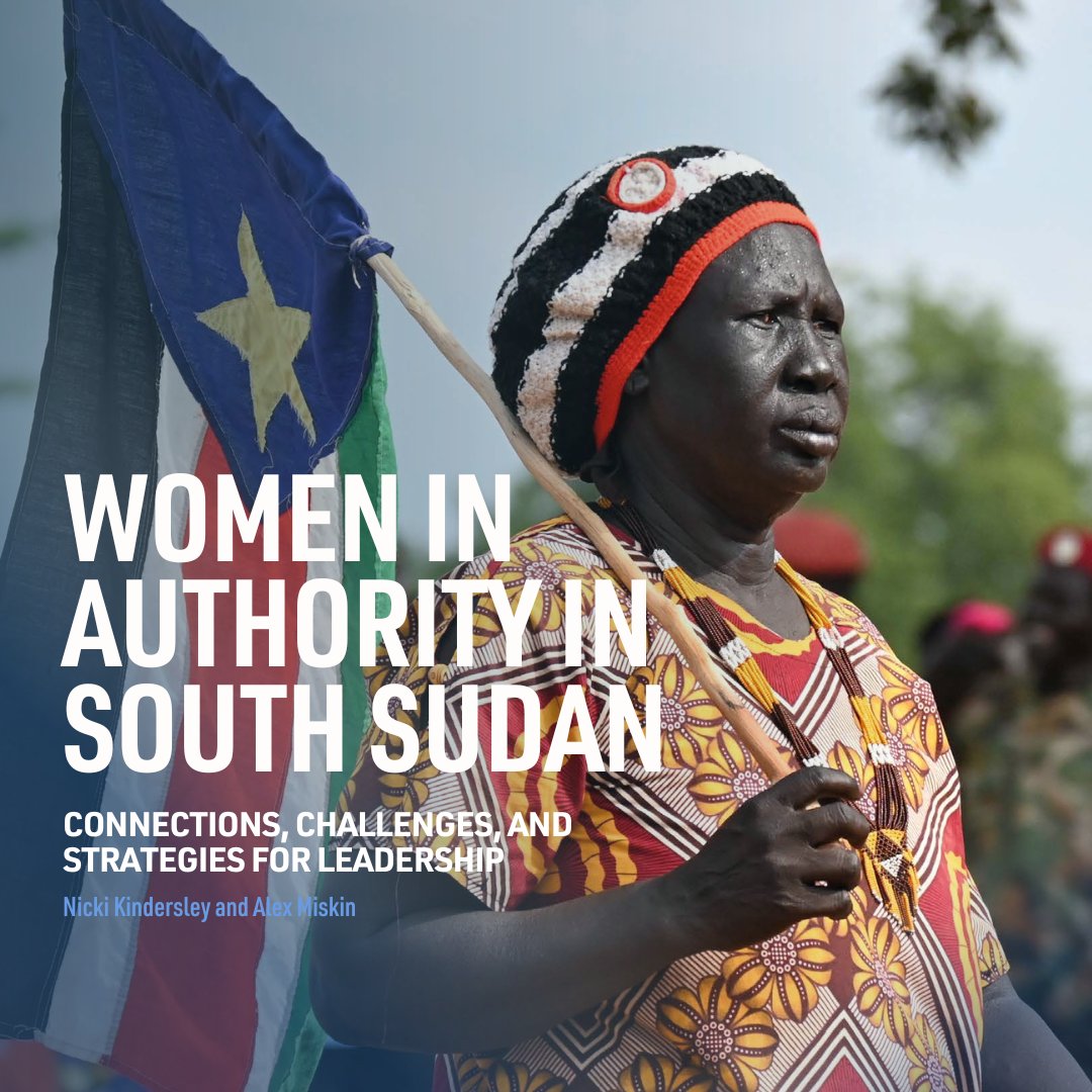 RVInews's tweet photo. NEW REPORT | WOMEN IN AUTHORITY IN SOUTH SUDAN: CONNECTIONS, CHALLENGES, AND STRATEGIES FOR LEADERSHIP

This report explores how South Sudanese women are overcoming barriers to leadership and authority across the country. Read more here: https://t.co/kDlIJZYh6r 🧵1/7 https://t.co/PhL05HpTwW