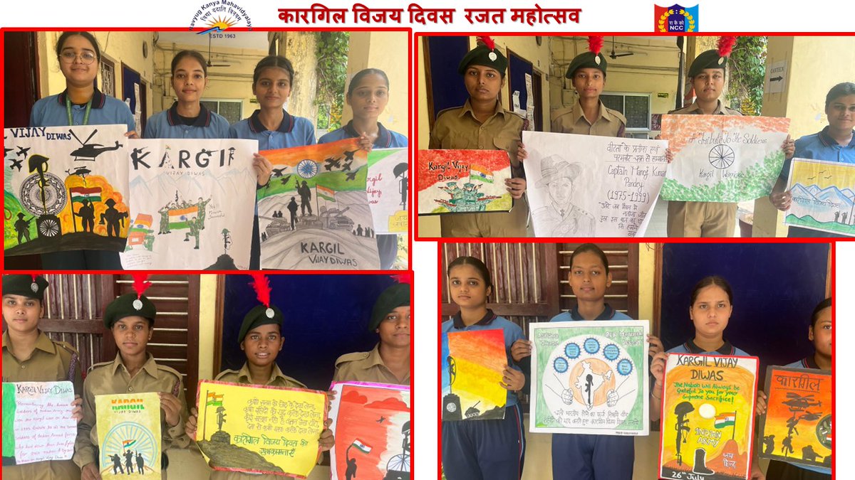 NCC WING OF NAVYUG KANYA MAHAVIDYALAYA, LUCKNOW tweet media