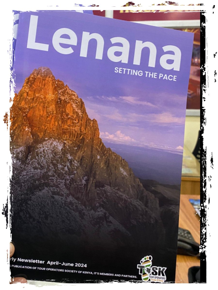 ToskKenya's tweet image. We are thrilled to announce the publication of our 2nd issue, 🎉LENANA🥳Get ready to receive the latest updates, exclusive content, traveler tips &amp;amp; much more. 
Access it now at:  toskenya.org/tosk-newslette… 
Follow us 😉 &amp;amp; stay tuned for the 3rd edition, coming soon.
#settingthepace