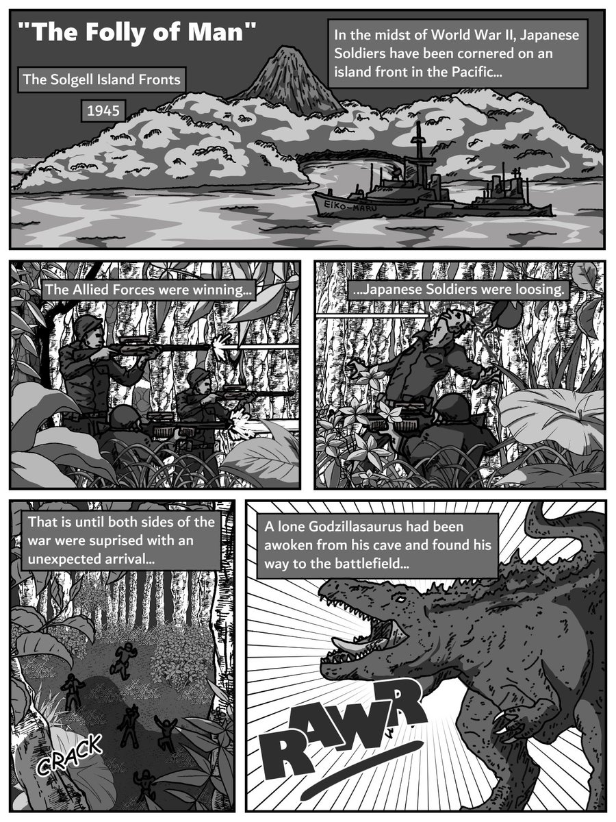perezluisecrea1's tweet photo. I'm beginning my work on the Godzilla Origins comics. I have so many ideas in mind for future comics in this series and just need to get them out there. I'll release each page as soon as I'm done with it. Enjoy.
#godzillaart #ComicArt #godzilla https://t.co/hZtXZjk6RZ