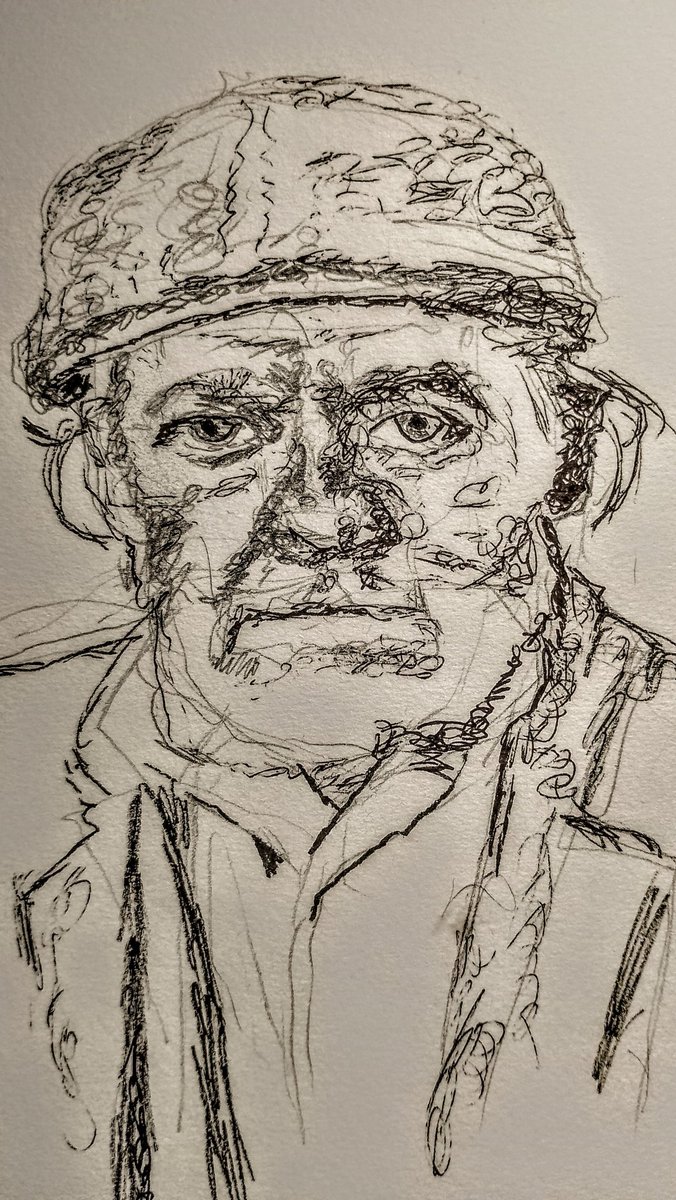 GuyOxide's tweet photo. I'm trying to sketch. But people keep interrupting my phone.
#sketch #drawing #portrait https://t.co/umpWncCNcD