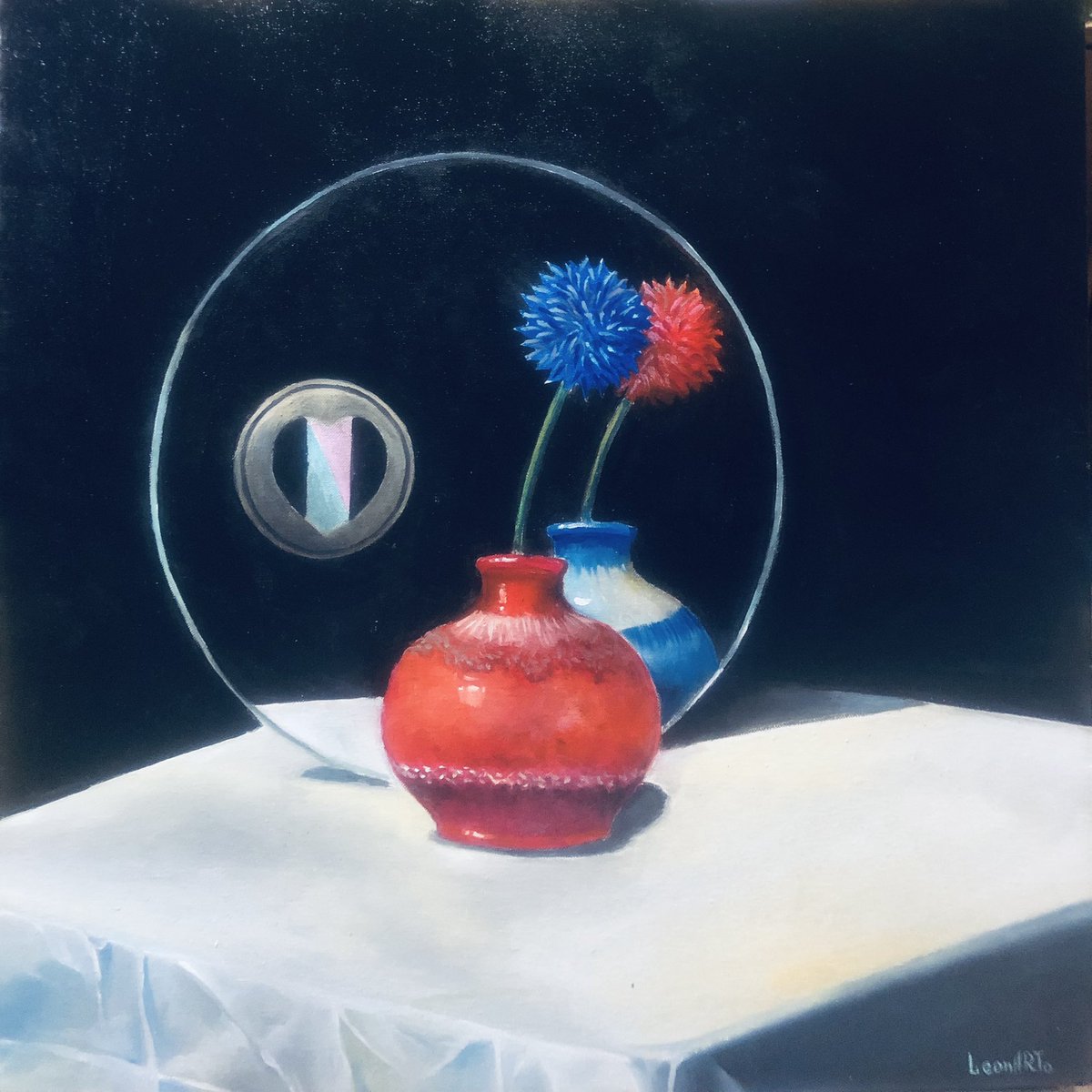 strange still life
❤️LovStory💙
oil, canvas
50/50cm
#art #artgallery #artist #artcollector #artwork #artworld #artfantasy #stilllife #redandblue #orginal #surrealism #flowersart #sale #oil #oilart #oilandcanvas #decorativearts #loveart #artlovers #fineart #niceart