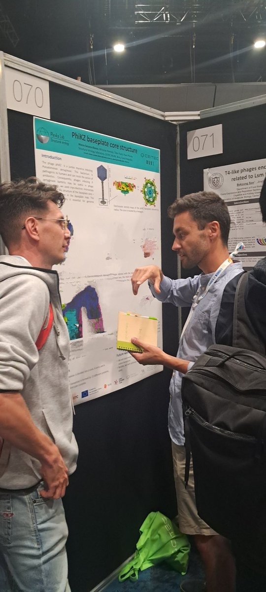 PlevkaLab's tweet photo. ✨ Thanks to all who stopped by at the poster session!  The discussions about the structure phiKZ were delightful
@handmadefilms
#VoM2024 https://t.co/BWXqHe3hb2