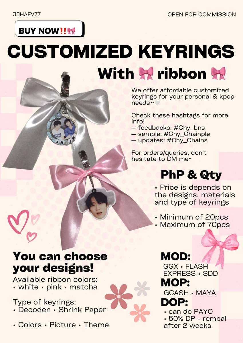 yunoann's tweet photo. wts lfb kpop ph | HELP RT

🎀 customized keyrings 
🤍 open for commissions
🎀 bundle orders

🤍 check pics for more details
🎀 for personal use and any kpop groups
🤍 price est. 45-65 php

DM ME IF INCH

t. customized keyrings keychain commissions comms kpop bns ph https://t.co/JIXkkRBPoT