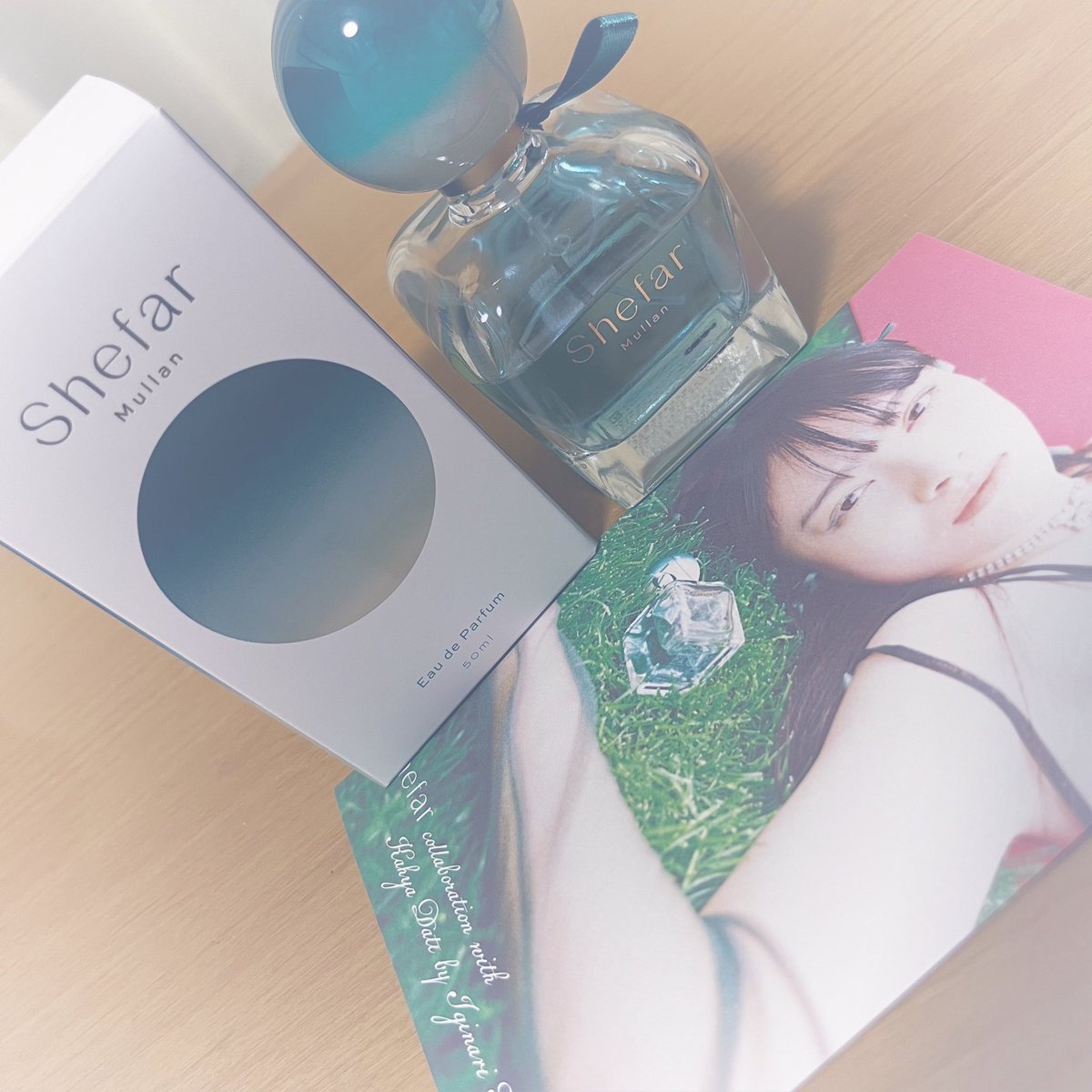 sekaiichi_kahya's tweet photo. やっと受けとれた〜!!
めちゃくちゃかわいいし、いいにおい✨
いっぱい使うんだ〜🌟
#shefar #シーファー
#伊達花彩 #藤谷美海 https://t.co/4ah8lIFpCt