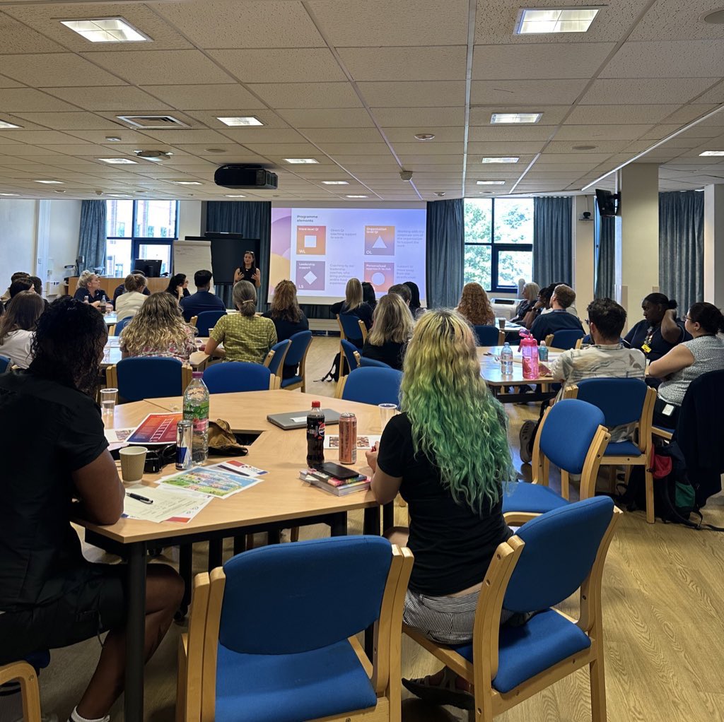 Idilibby's tweet photo. @HannahLautch visiting us today, talking through the National Culture of Care Programme to our participating wards. We're thrilled to start this journey! #SHSC https://t.co/wwC929CpWN