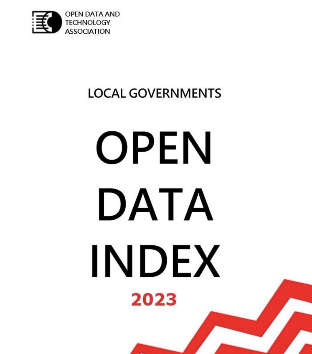 📍Turkiye Open Data Index

Local government organizations with open data programs in Turkiye; The English version of our "Open Data Index" report, which we analyze in terms of "readiness, implementation and impact", is now online..

Link to review 👉 acikveriendeksi.org/open-data-inde…