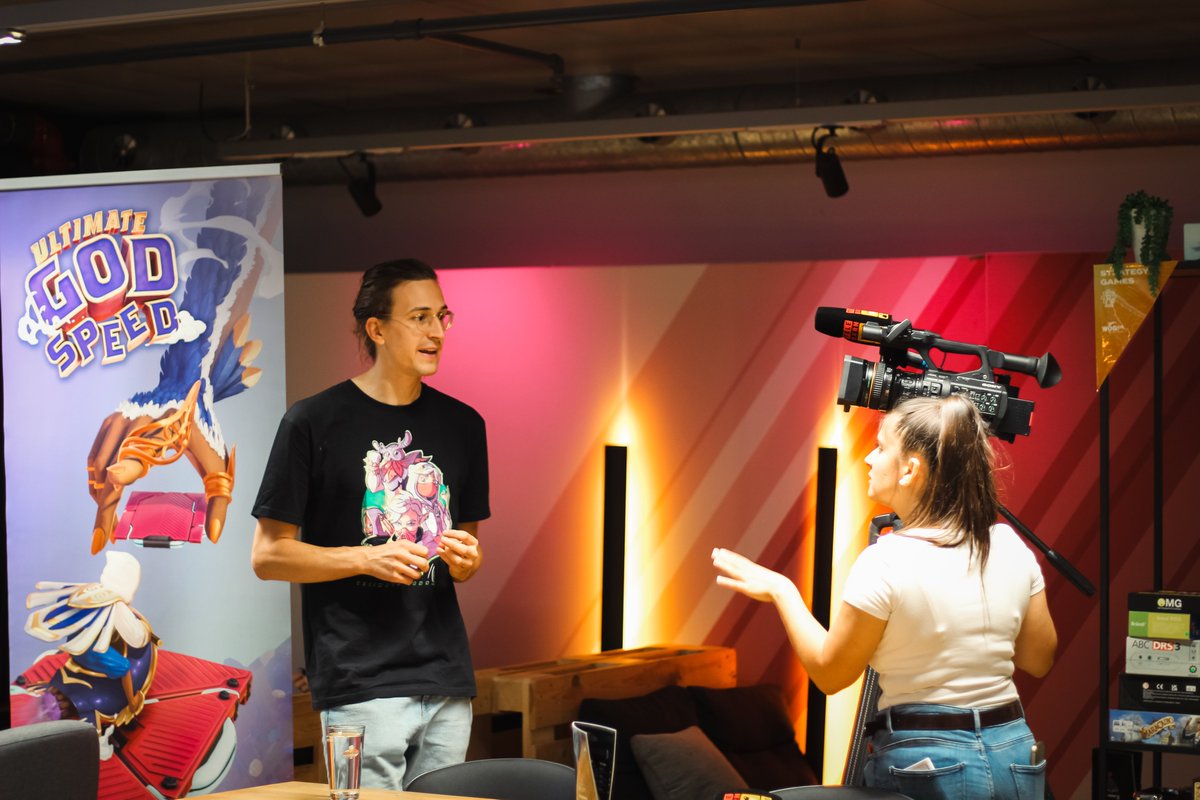 Erupt Lounge (@erupt_lounge) on Twitter photo Last Saturday, we celebrated the release of Ultimate Godspeed by <a href="/NinokoStudio/">Ninoko | Ultimate Godspeed</a>. 🥳 Even TeleBärn was on-site and reported about it.
You can find the well made report at ▶️ links.erupt.ch
PS: You can still play Ultimate Godspeed on our PCs if you haven't tried it yet 🤓 Last Saturday, we celebrated the release of Ultimate Godspeed by <a href="/NinokoStudio/">Ninoko | Ultimate Godspeed</a>. 🥳 Even TeleBärn was on-site and reported about it.
You can find the well made report at ▶️ links.erupt.ch
PS: You can still play Ultimate Godspeed on our PCs if you haven't tried it yet 🤓