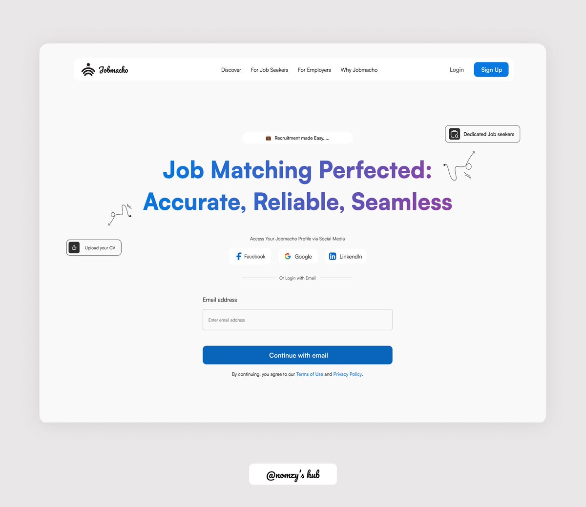 _innocentopara's tweet photo. Job board website design for a client.
#uiux #uidesign #UserExperience #usercentereddesign #figma #job #recrutement #WebDesign #SoftwDevelopment #softwaredesign https://t.co/k9wTpFR08W